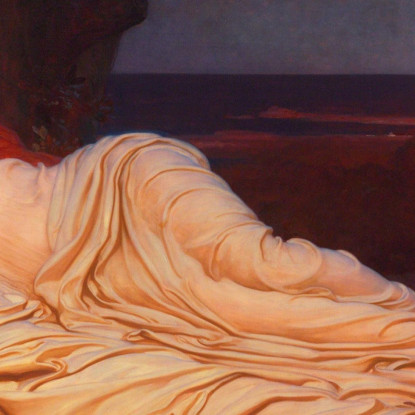 Cimone E Ifigenia Frederic Leighton flg14 quadro stampato su tela