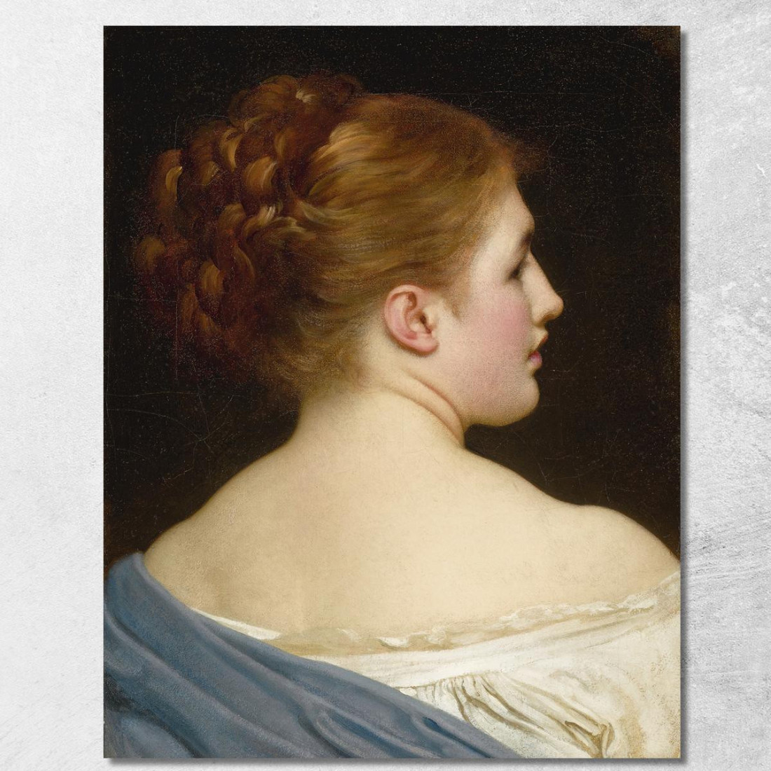 Giglio Frederic Leighton flg36 quadro stampato su tela Giglio Frederic Leighton flg36 quadro stampato su tela