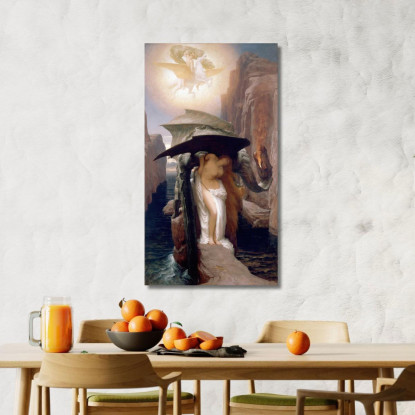 Perseo E Andromeda Frederic Leighton flg47 quadro stampato su tela
