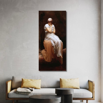 Solitudine Frederic Leighton flg53 quadro stampato su tela