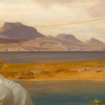 Avvolgimento Della Matassa Frederic Leighton flg68 quadro stampato su tela