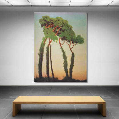 Ultimi Raggi Di Sole Félix Vallotton fvl28 quadro stampato su tela