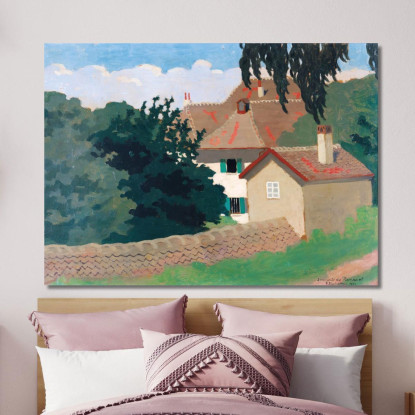 Ricordo Da Romanel Félix Vallotton fvl44 quadro stampato su tela