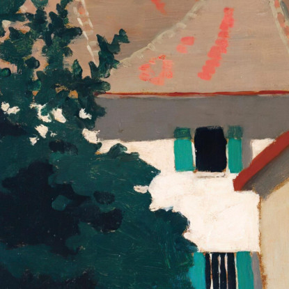 Ricordo Da Romanel Félix Vallotton fvl44 quadro stampato su tela