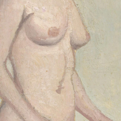 Nuotatore Femminile In Piedi Nel Profilo Félix Vallotton fvl45 quadro stampato su tela
