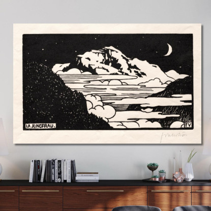 La Vergine Félix Vallotton fvl56 quadro stampato su tela
