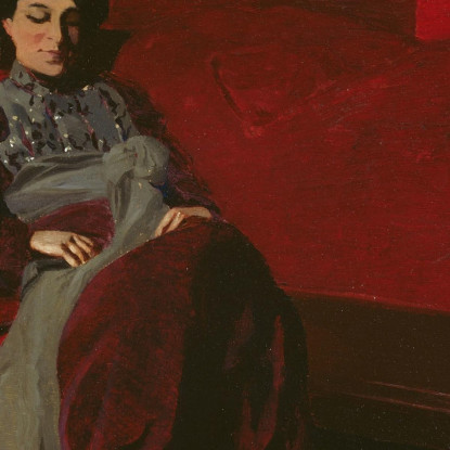 La Sala Rossa Etretat Félix Vallotton fvl64 quadro stampato su tela