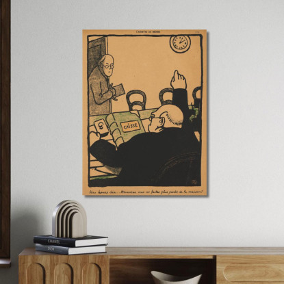 Delitti E Punizioni L'Una E Dieci Félix Vallotton fvl78 quadro stampato su tela