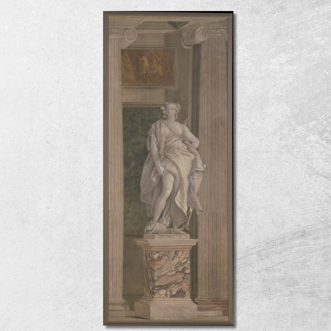 Figura Allegorica Che Rappresenta L'Aritmetica Giovanni Battista Tiepolo gbt4 quadro stampato su tela