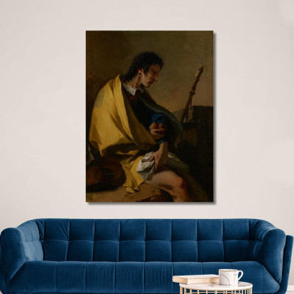 San Rocco Giovanni Battista Tiepolo gbt31 quadro stampato su tela