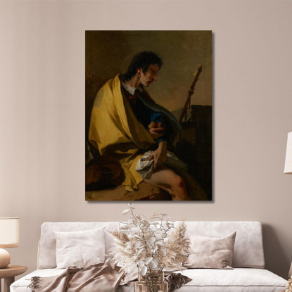 San Rocco Giovanni Battista Tiepolo gbt31 quadro stampato su tela