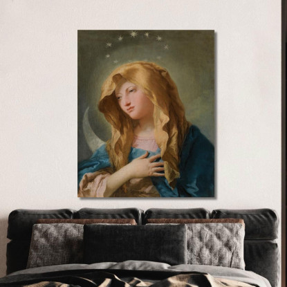 La Vergine Immacolata Giovanni Battista Tiepolo gbt53 quadro stampato su tela
