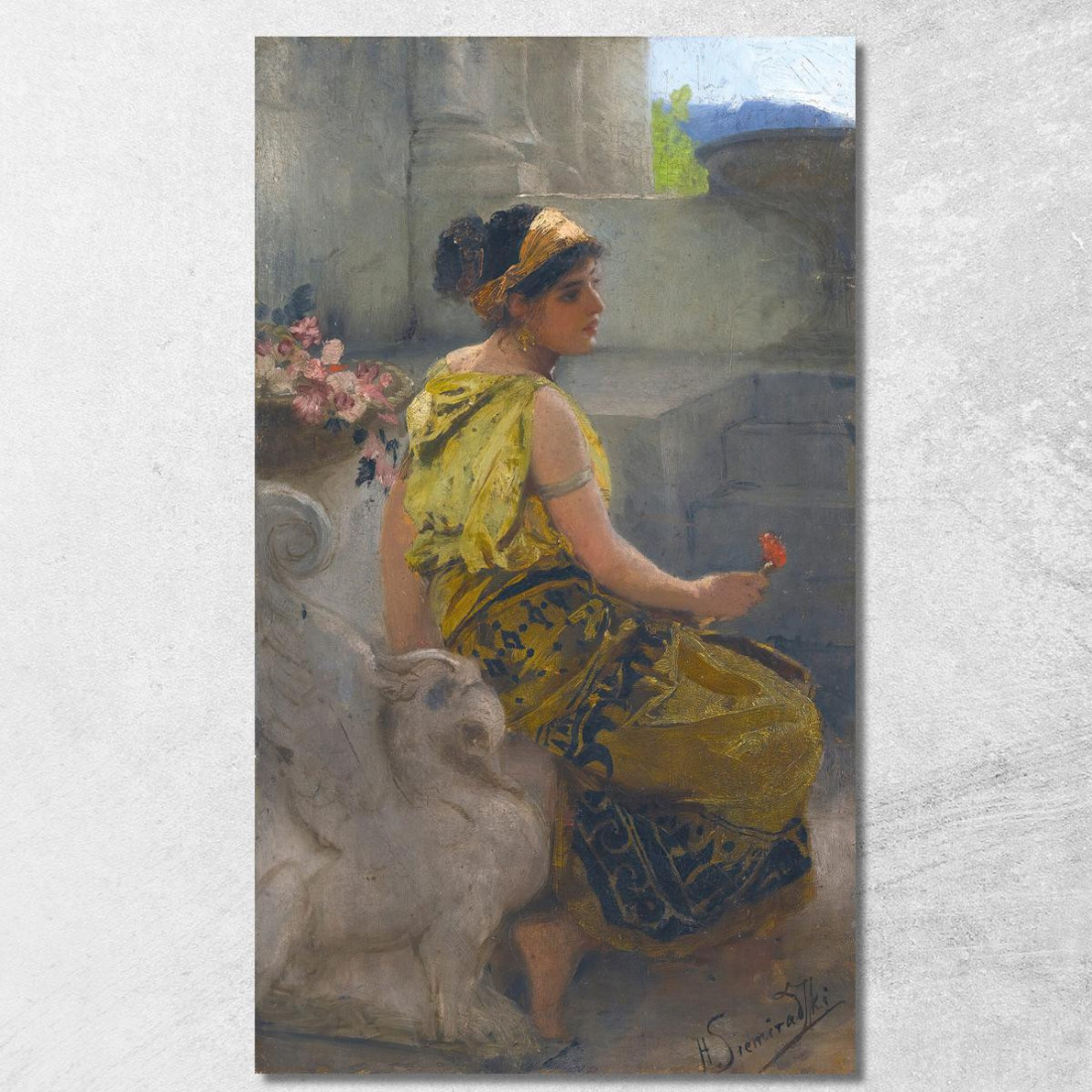 Bellezza Del Sud Henryk Siemiradzki hsm39 quadro stampato su tela Bellezza Del Sud Henryk Siemiradzki hsm39 quadro stampato su tela