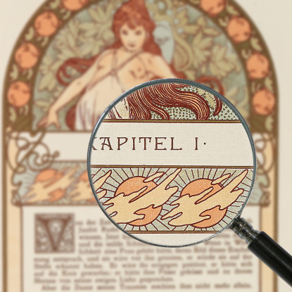Ilsee Principessa Di Tripoli Alphonse Mucha amu51 quadro stampato su tela
