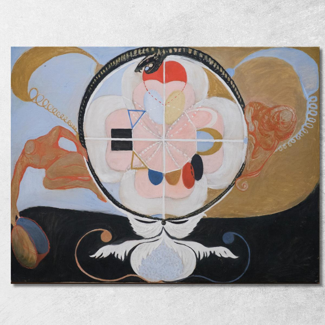 Evoluzione N. 13 Gruppo Vi Hilma af Klint hak5 quadro stampato su tela Evoluzione N. 13 Gruppo Vi Hilma af Klint hak5 quadro stampato su tela