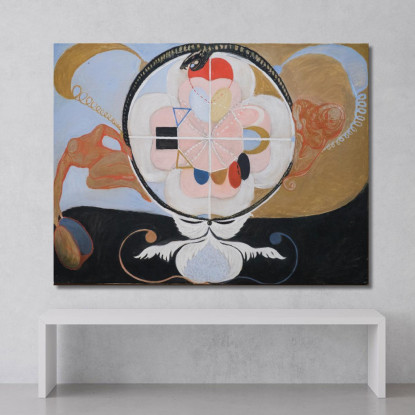 Evoluzione N. 13 Gruppo Vi Hilma af Klint hak5 quadro stampato su tela