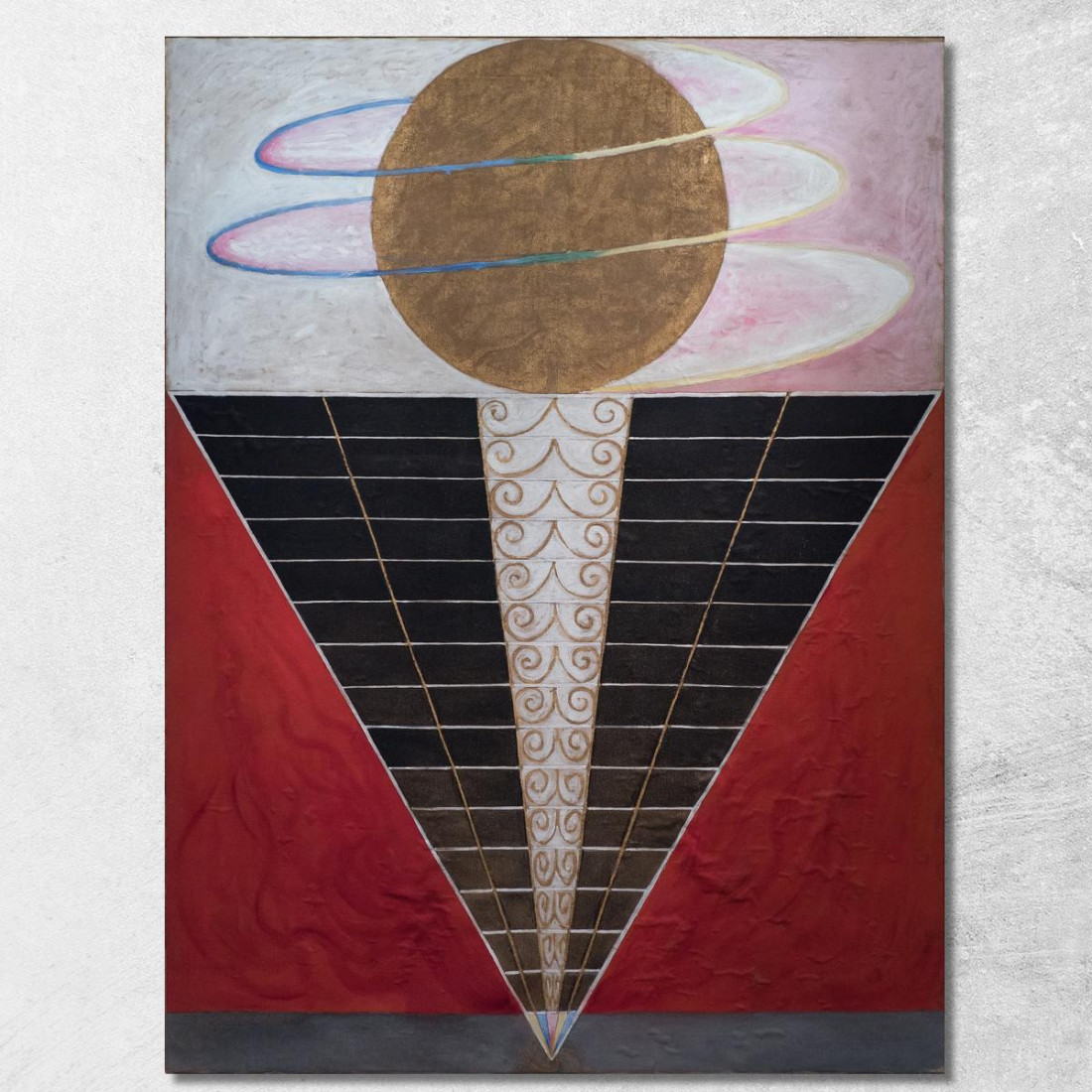 Gruppo X N. 2 Pala D'Altare Hilma af Klint hak18 quadro stampato su tela