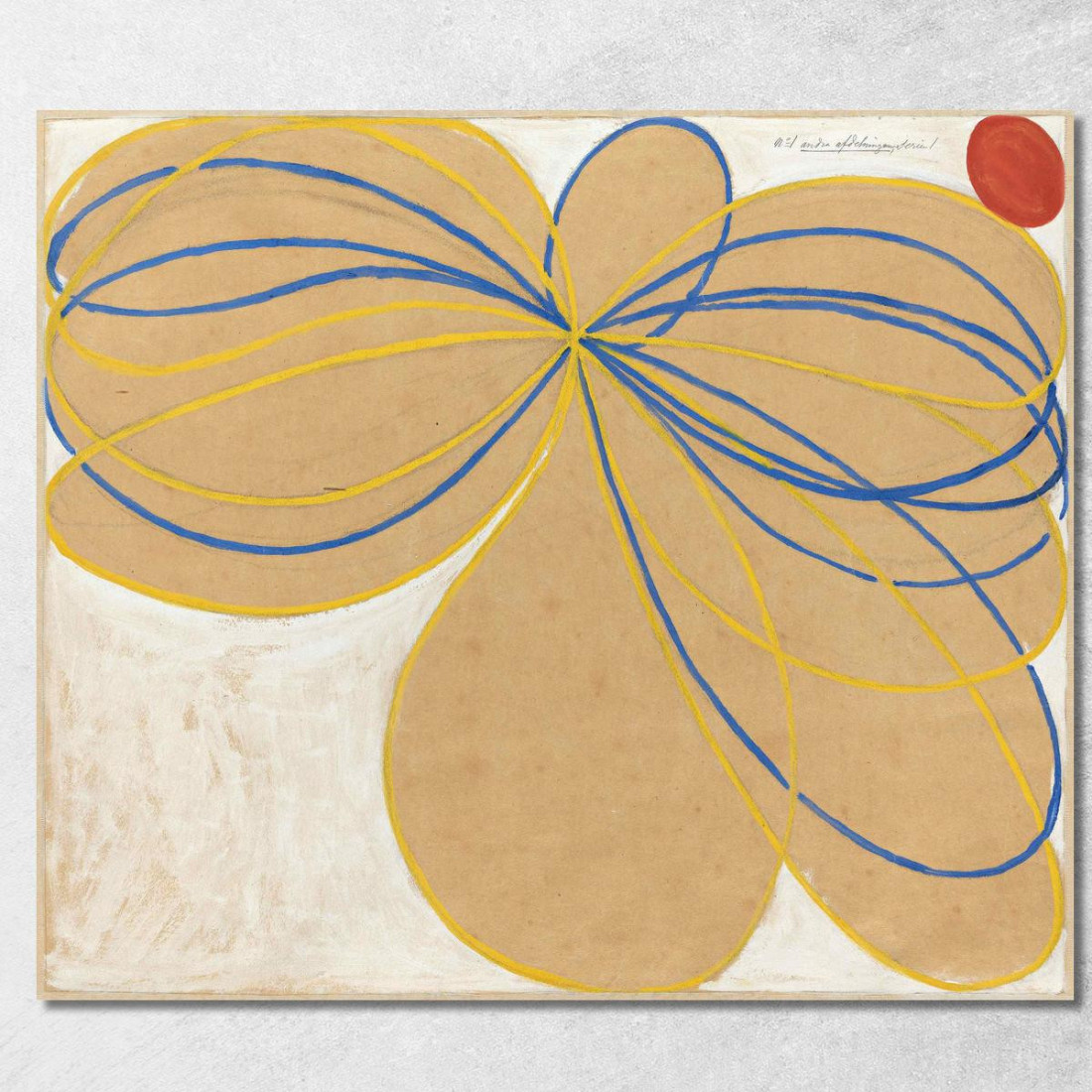 La Stella A Sette Punte N. 1 Hilma af Klint hak22 quadro stampato su tela La Stella A Sette Punte N. 1 Hilma af Klint hak22 quadro stampato su tela