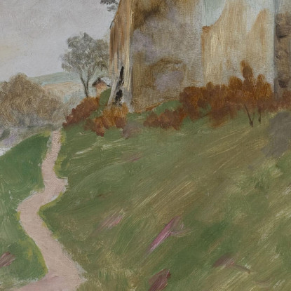 Sulla Collina Del Monastero Dei Norbertini Jacek Malczewski jml7 quadro stampato su tela