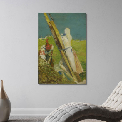 Allo Shadoof Jacek Malczewski jml8 quadro stampato su tela