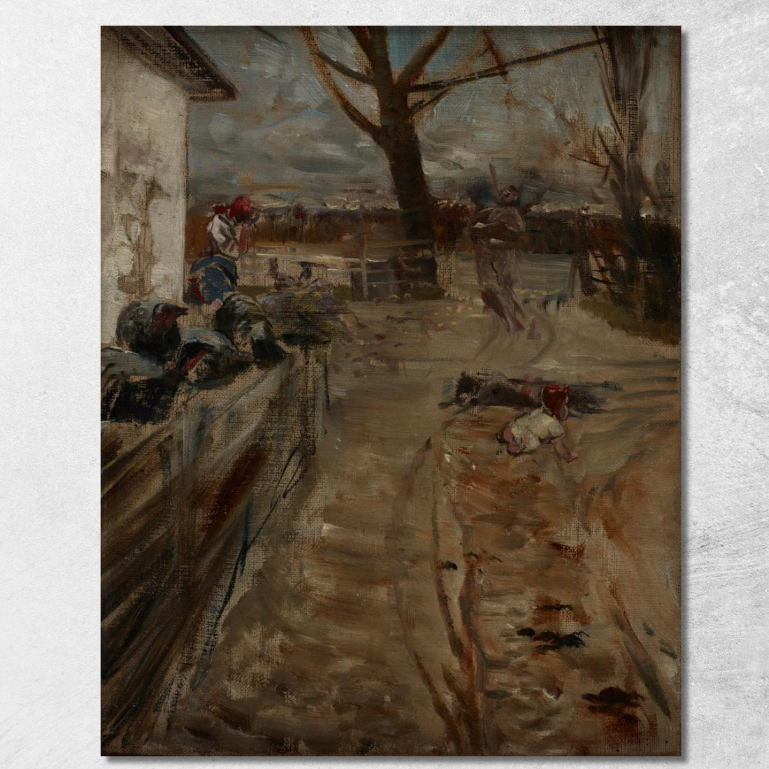 Fattoria Di Campagna Jacek Malczewski jml16 quadro stampato su tela Fattoria Di Campagna Jacek Malczewski jml16 quadro stampato su tela