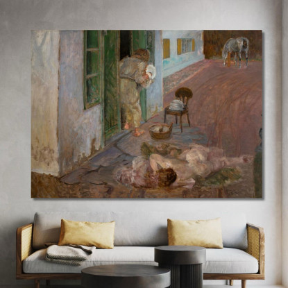 Lavastoviglie. Wielgie Jacek Malczewski jml24 quadro stampato su tela