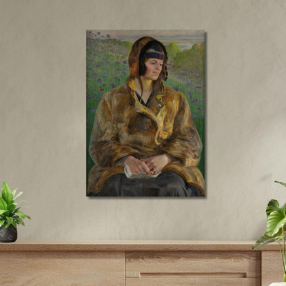 Contro Di Esso Jacek Malczewski jml26 quadro stampato su tela