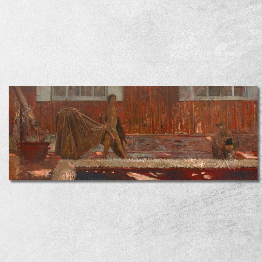 Addio Al Maniero Jacek Malczewski jml31 quadro stampato su tela Addio Al Maniero Jacek Malczewski jml31 quadro stampato su tela