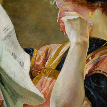 Modello Femminile Jacek Malczewski jml32 quadro stampato su tela