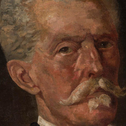 Testa D'Uomo Jacek Malczewski jml38 quadro stampato su tela