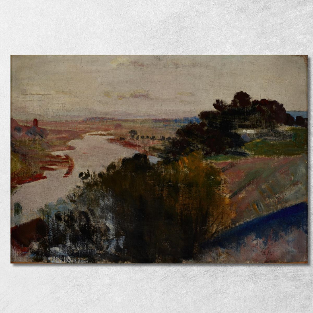 Paesaggio Alla Vistola Jacek Malczewski jml47 quadro stampato su tela Paesaggio Alla Vistola Jacek Malczewski jml47 quadro stampato su tela