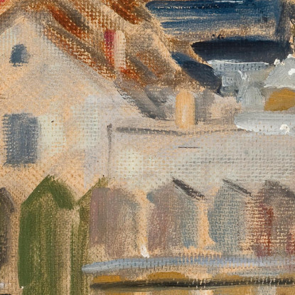 Paesaggio Con Pozzo Jacek Malczewski jml51 quadro stampato su tela