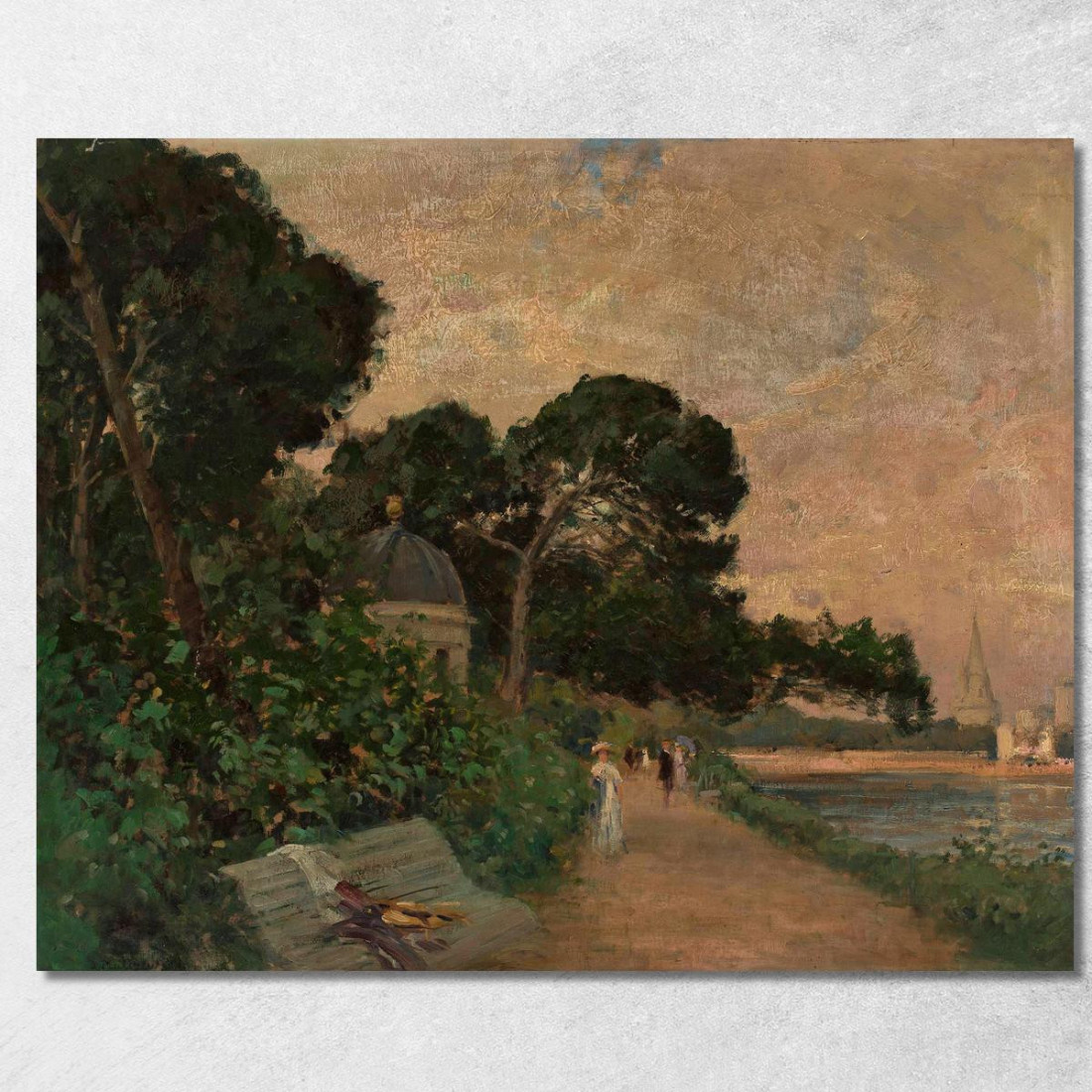 Paesaggio Jacek Malczewski jml55 quadro stampato su tela Paesaggio Jacek Malczewski jml55 quadro stampato su tela