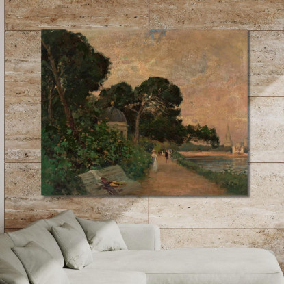 Paesaggio Jacek Malczewski jml55 quadro stampato su tela