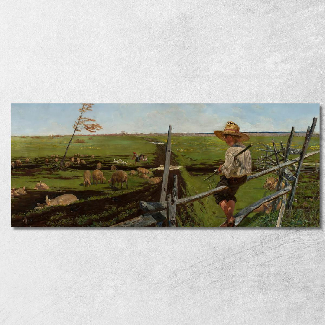 Ricordi Di Giovinezza Jacek Malczewski jml57 quadro stampato su tela Ricordi Di Giovinezza Jacek Malczewski jml57 quadro stampato su tela