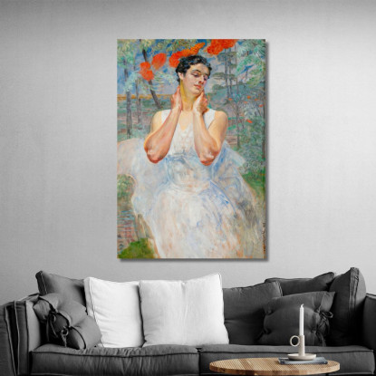 Ritratto Di Una Donna Con Sorba Jacek Malczewski jml77 quadro stampato su tela
