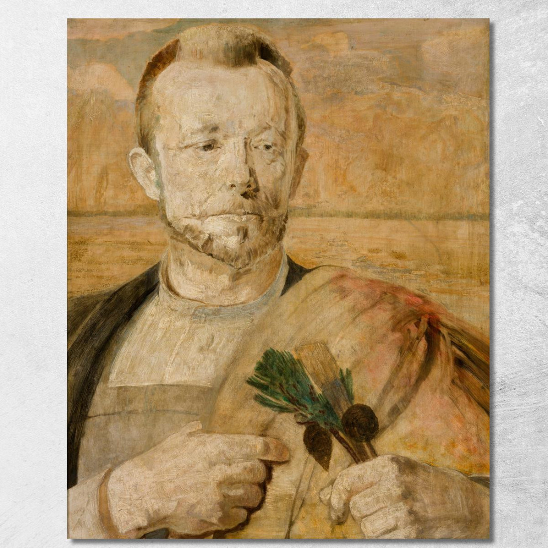 Ritratto Di Alessandro Mroczkowski Jacek Malczewski jml79 quadro stampato su tela Ritratto Di Alessandro Mroczkowski Jacek Malczewski jml79 quadro stampato su tela