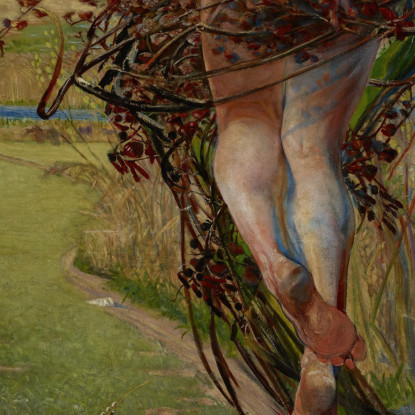 Primavera Jacek Malczewski jml124 quadro stampato su tela