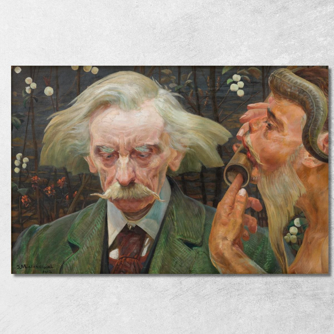 La Nota Sconosciuta Jacek Malczewski jml134 quadro stampato su tela La Nota Sconosciuta Jacek Malczewski jml134 quadro stampato su tela