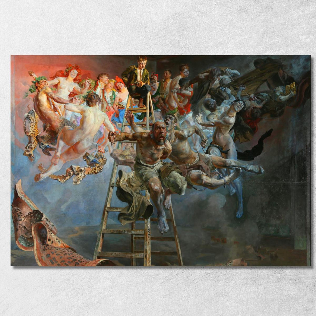 Circolo Vizioso Jacek Malczewski jml140 quadro stampato su tela Circolo Vizioso Jacek Malczewski jml140 quadro stampato su tela