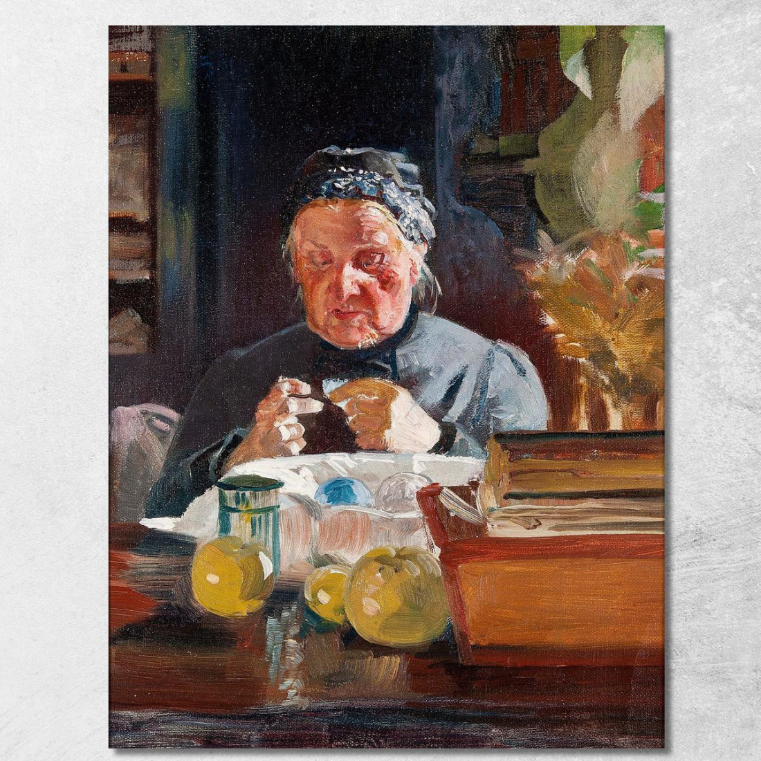 Schizzo Della Donna Al Tavolo Jacek Malczewski jml145 quadro stampato su tela Schizzo Della Donna Al Tavolo Jacek Malczewski jml145 quadro stampato su tela