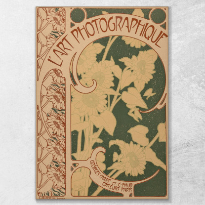 Arte Fotografica N. 10 Alphonse Mucha amu76 quadro stampato su tela
