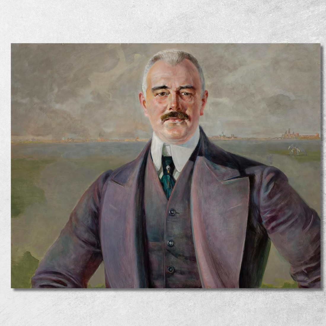 Ritratto Di J. Armolowicz Jacek Malczewski jml160 quadro stampato su tela Ritratto Di J. Armolowicz Jacek Malczewski jml160 quadro stampato su tela