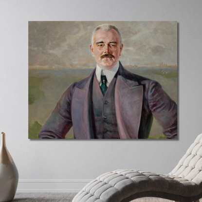 Ritratto Di J. Armolowicz Jacek Malczewski jml160 quadro stampato su tela