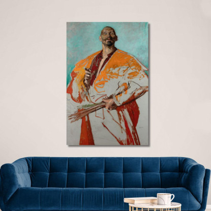 Ritratto Di Leon Wyczólkowski Jacek Malczewski jml161 quadro stampato su tela