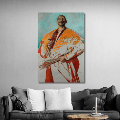 Ritratto Di Leon Wyczólkowski Jacek Malczewski jml161 quadro stampato su tela