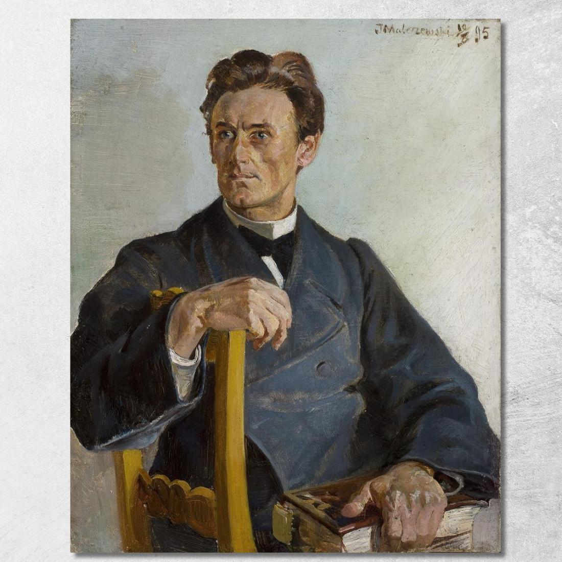 Ritratto Del Sacerdote Henryk Radominski Jacek Malczewski jml163 quadro stampato su tela Ritratto Del Sacerdote Henryk Radominski Jacek Malczewski jml163 quadro stampato su tela