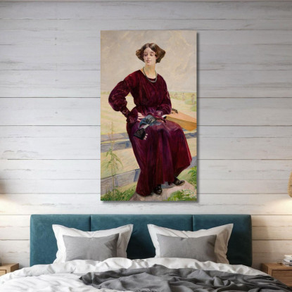 La Canzone Finita Jacek Malczewski jml174 quadro stampato su tela