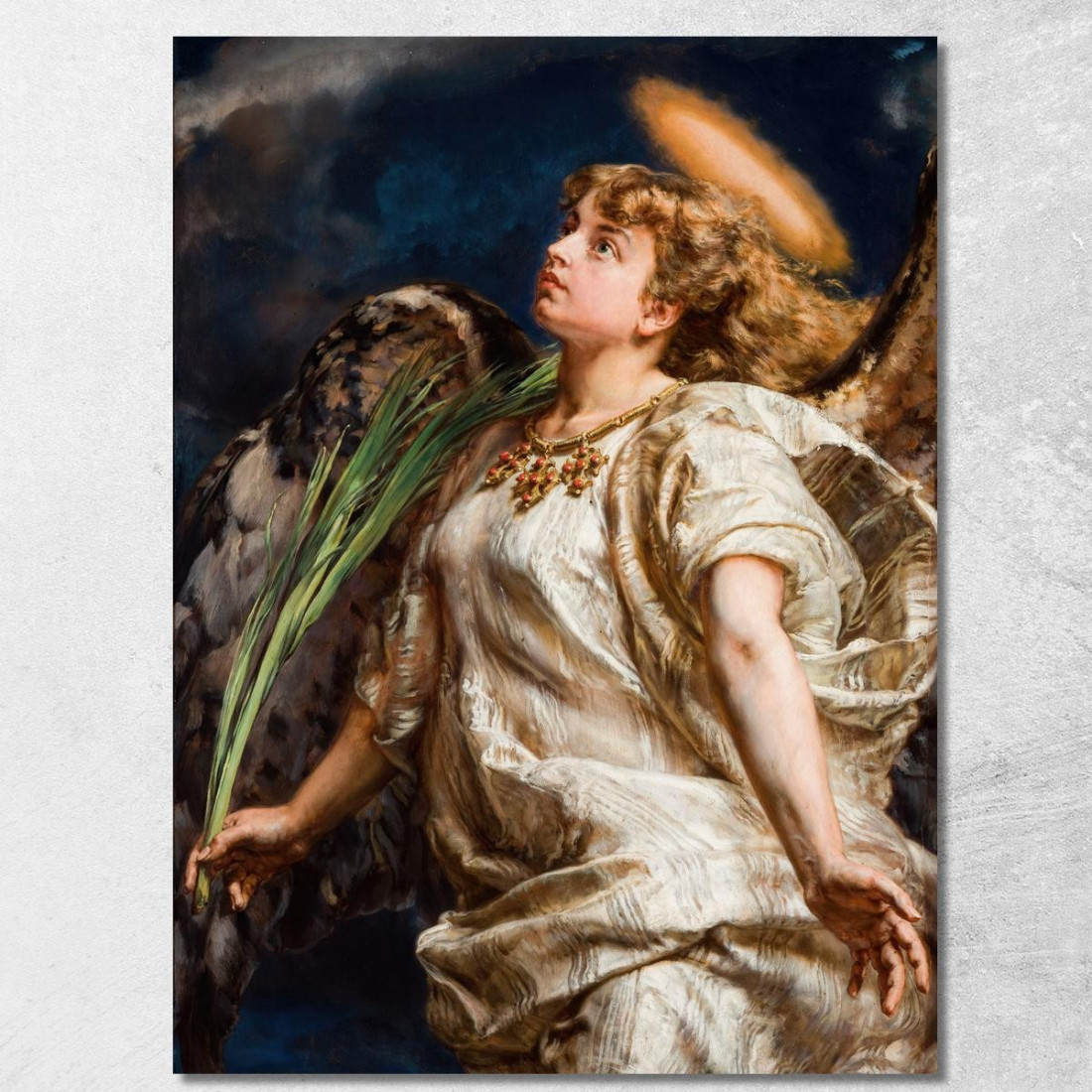 Studio Di Canzone Per Il Dipinto Di Giovanna D'Arco Jan Matejko jmt56 quadro stampato su tela Studio Di Canzone Per Il Dipinto Di Giovanna D'Arco Jan Matejko jmt56 quadro stampato su tela