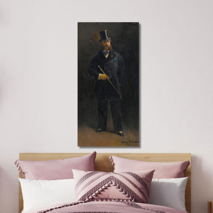 Il Gentiluomo Jean Béraud jbr58 quadro stampato su tela